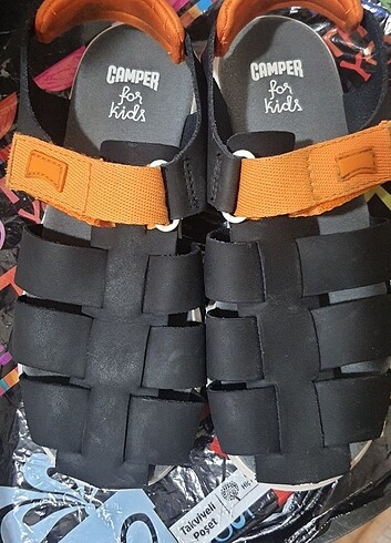 32 Beden gri Renk Camper oruga sandalet