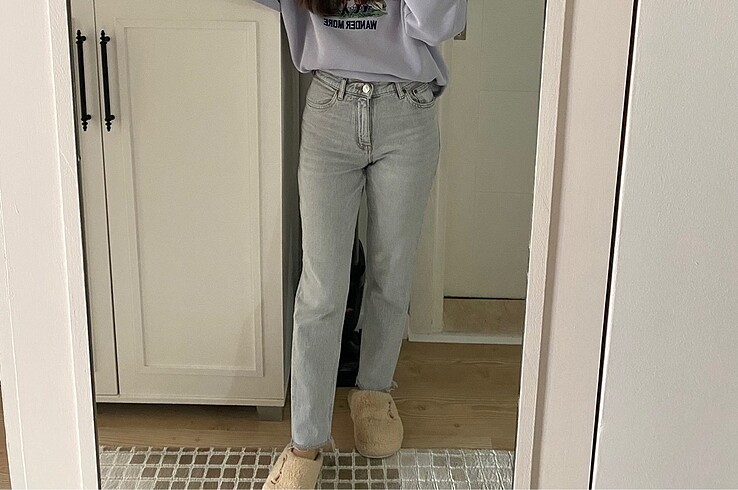 Mango mom fit jean