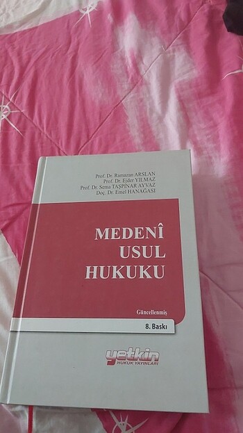 Medine usul hukuku Yetkin hukuk Profesör Doktor Ramazan Arslan