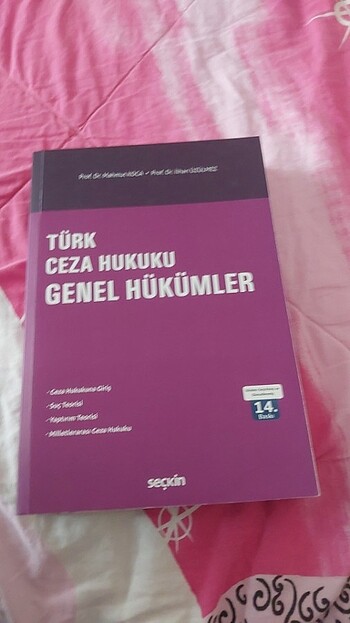 Türk ceza hukuku genel hükümler Profesör Doktor Mahmut koca Prof
