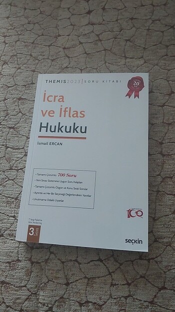 İcra ve iflas hukuku ismail ercan seçkin kjtabevi