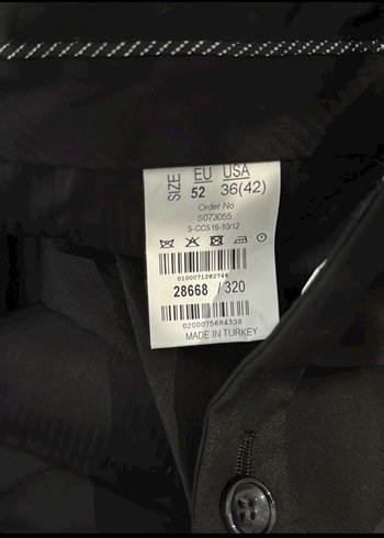 SARAR Erkek Takım Elbise. Bedeni 52 uyumludur. Yeni ve Etiketli - Görsel 7