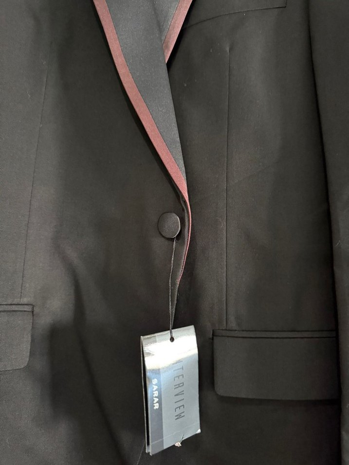SARAR Erkek Takım Elbise. Bedeni 52 uyumludur. Yeni ve Etiketli - Görsel 3