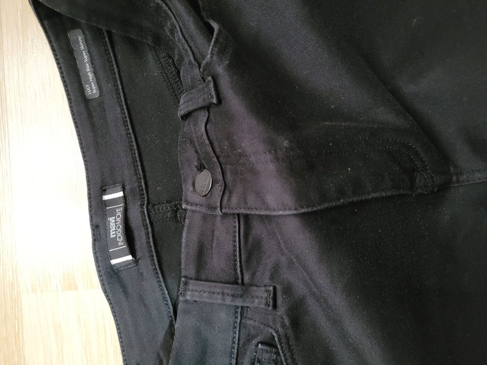 Mavi Siyah Skinny Jean - Görsel 5