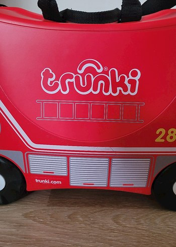 Trunki Kırmızı İtfaiye Çocuk Valiz - Görsel 7