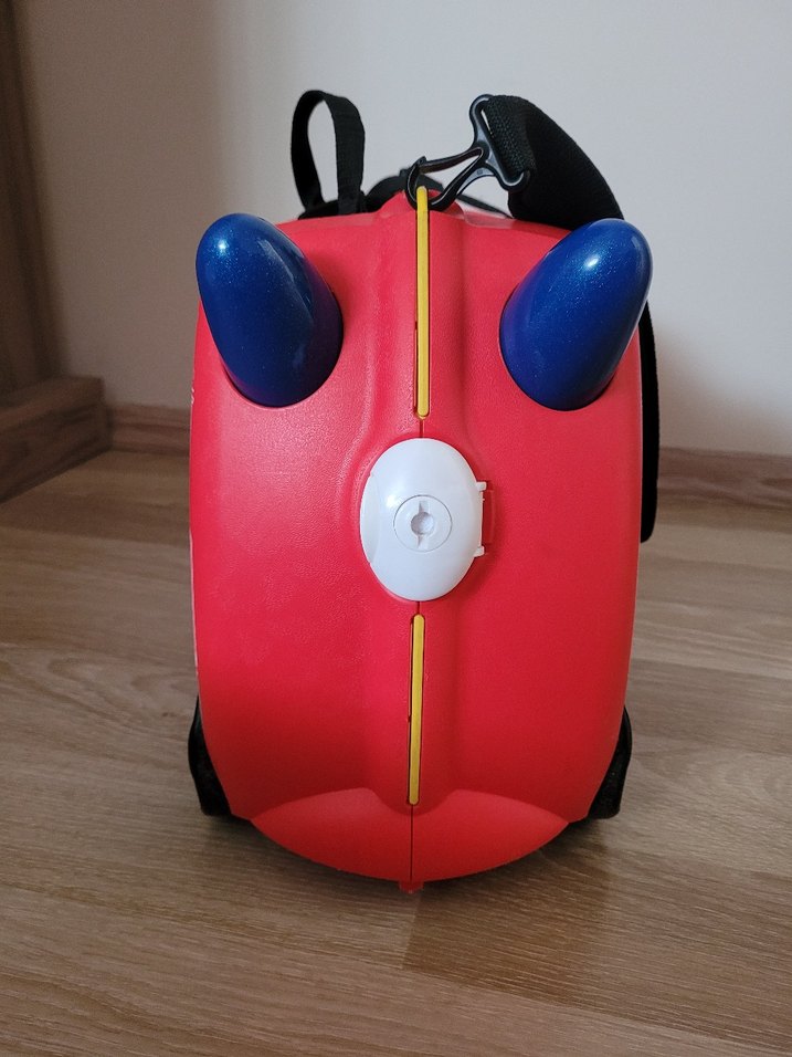Trunki Kırmızı İtfaiye Çocuk Valiz - Görsel 4