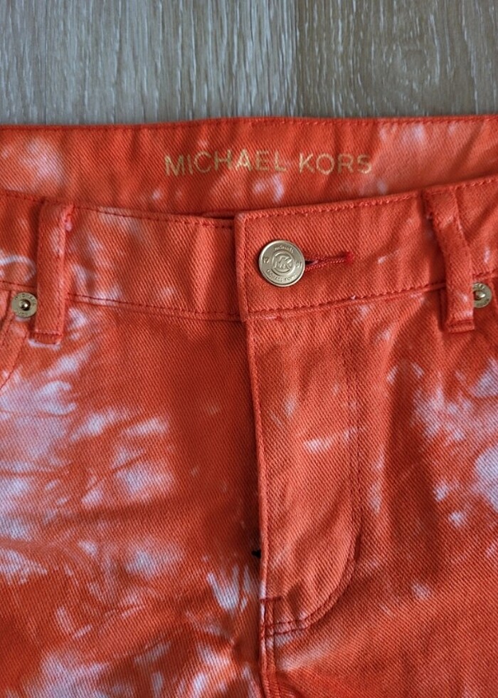 MICHAEL KORS Turuncu Şort - Görsel 4