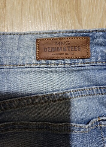 MANGO Denim /Kot Mini Şort Kadın - Görsel 5