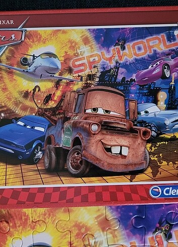 CLEMENTONİ Cars Puzzle/Yapboz - Görsel 2