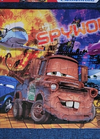 CLEMENTONİ Cars Puzzle/Yapboz - Görsel 3