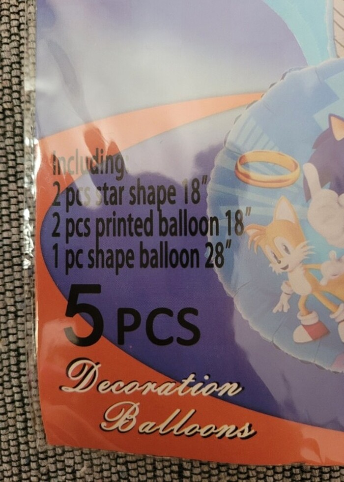 Takım folyo 5'lı set super Sonic - Görsel 3