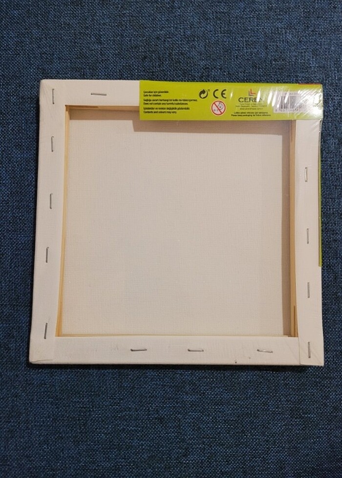 BUBU Resimli Tuval 20 x 20 cm  - Görsel 2