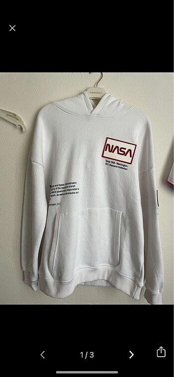 etiketli sıfır sweatshirt