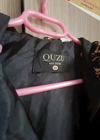 Leopar Desenli V Yaka Kadın Ceket - Görsel 4