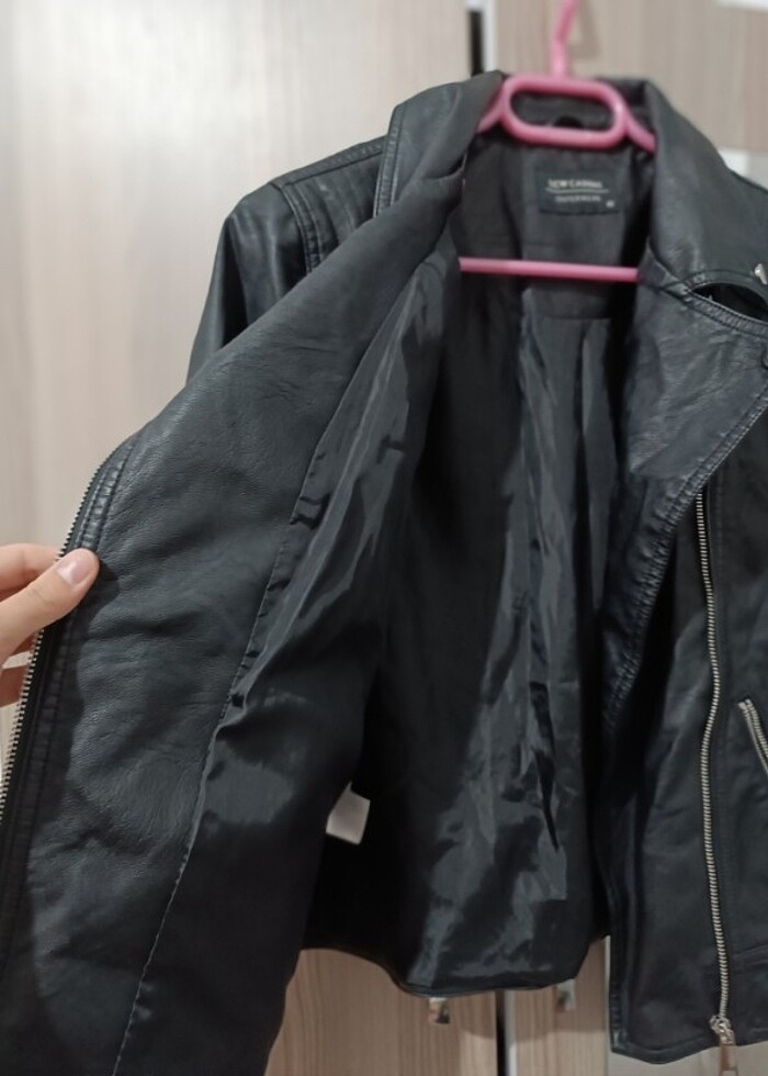 Lcw deri ceket - Görsel 3