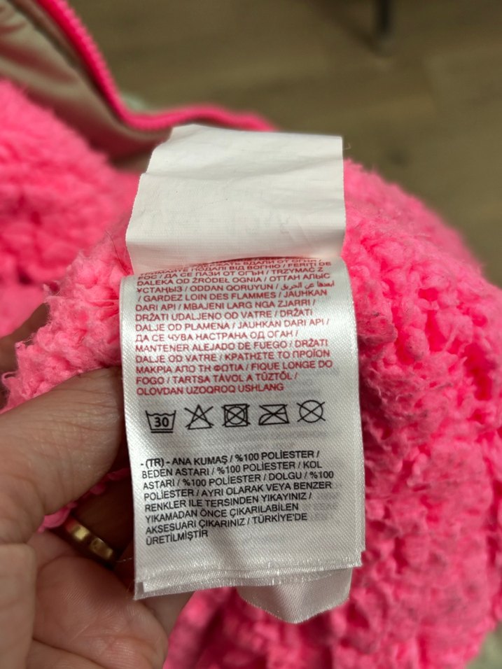 Kız Çocuk yeşil Kürk Detaylı kaban11 yaş - Görsel 4