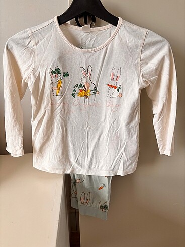 7 yaş kız çocuğu pijama takımı