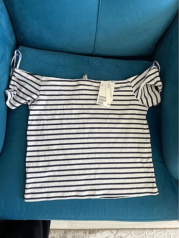 H&M Straplez bluz