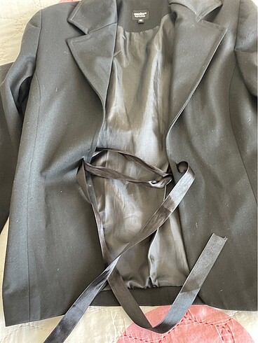 12-13 Yaş Beden siyah Renk Wenice çocuk blazer ceket
