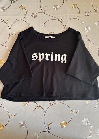 Zara Kadın Siyah Crop