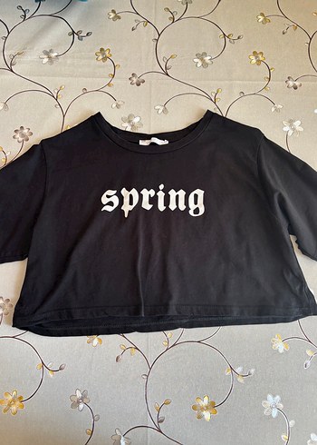 Kadın Siyah Crop