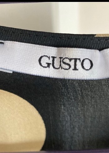 Siyah Puantiyeli Pilili Uzun Elbise - Görsel 3