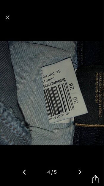 Kot pantolon - Görsel 4