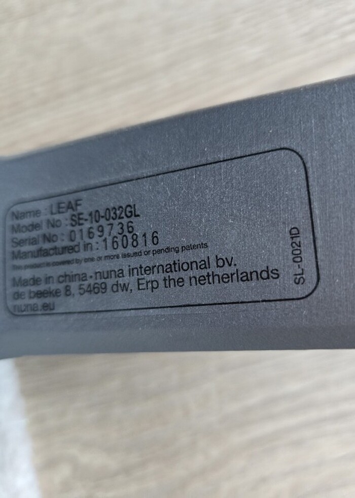 Nuna Leaf ev tipi ana kucağı - Görsel 3