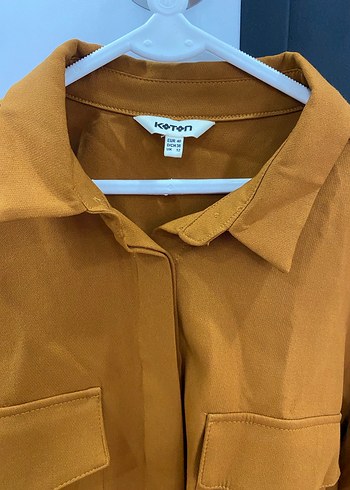 Kadın Kahverengi gömlek - Görsel 3