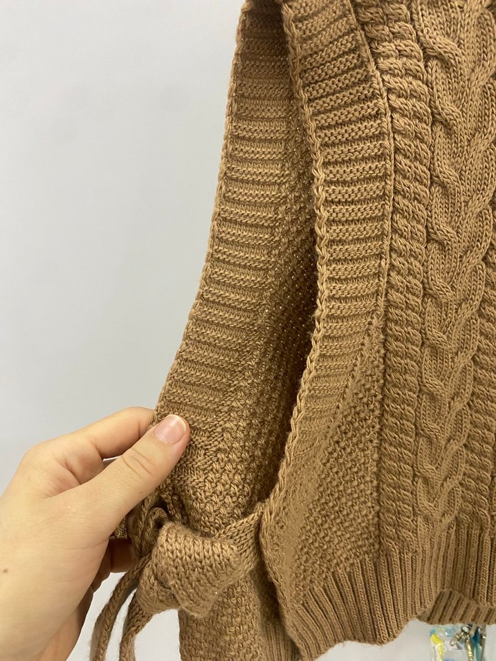 Bej süveter - Görsel 3