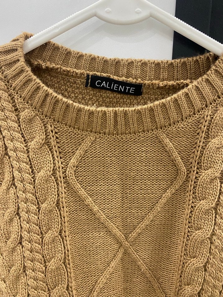 Bej süveter - Görsel 4