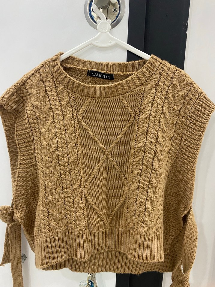 Bej süveter - Görsel 2