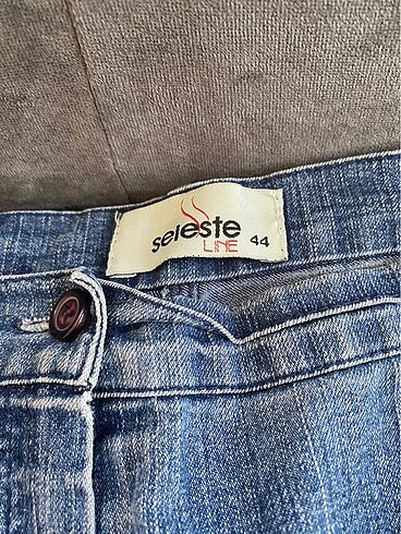 xxl Beden mavi Renk Kadın kot pantolon