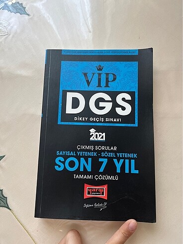 DGS son 7 yıl çıkmış sorular