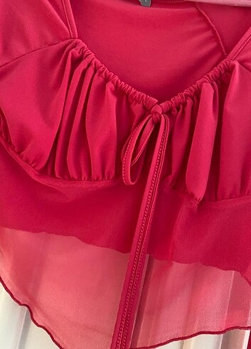 Trendyol & Milla Pembe crop