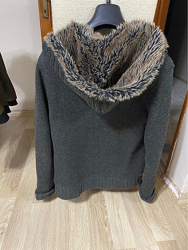 Pull and Bear Kürk yakalı çeket
