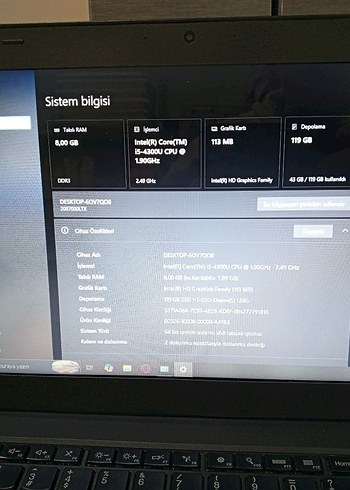 Lenovo Thinkpad t440 - Görsel 6