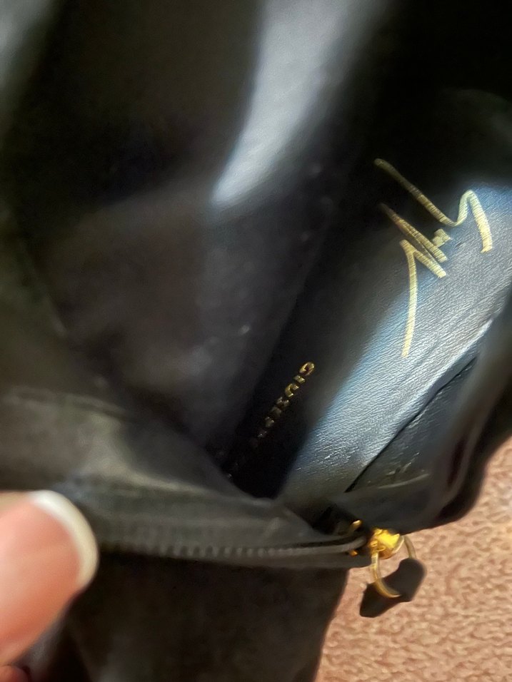 Siyah Süet Tokalı Stiletto Dizüstü Kadın Çizme - Görsel 5