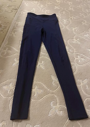 Lacivert Kadın Spor Tayt - Görsel 2