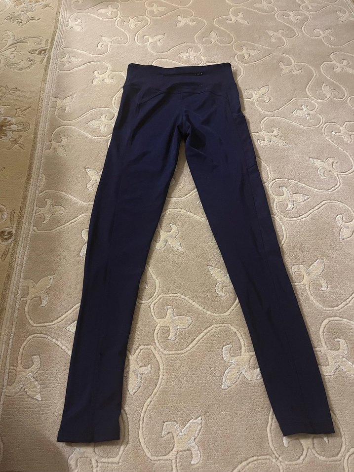 Lacivert Kadın Spor Tayt - Görsel 5