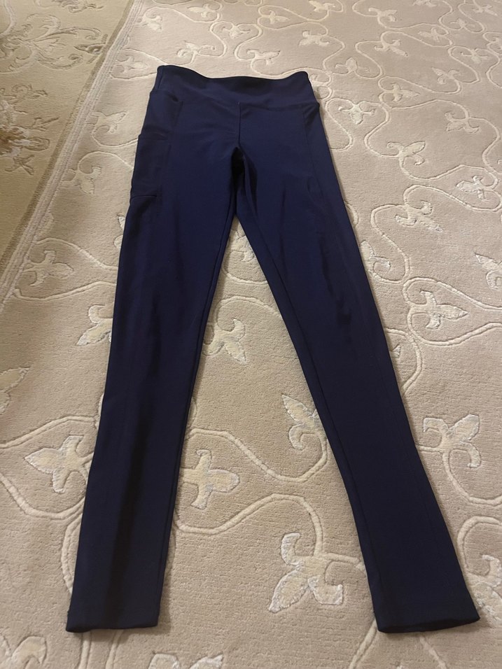 Lacivert Kadın Spor Tayt - Görsel 2