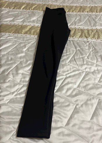 Siyah hafif parlak tayt - Görsel 4