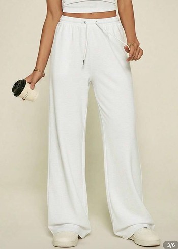 SHE IN penye eşofman altı - Görsel 4