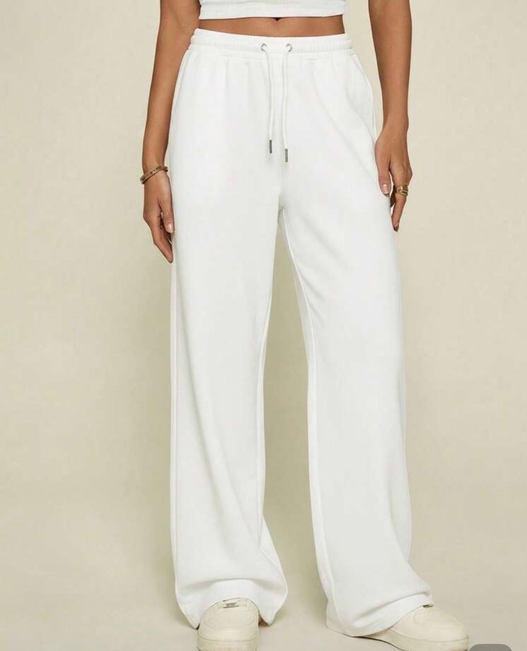 SHE IN penye eşofman altı - Görsel 3