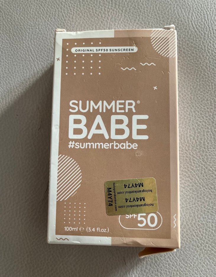 Summer Babe SPF50 Güneş Koruyucu 100ml - Görsel 2