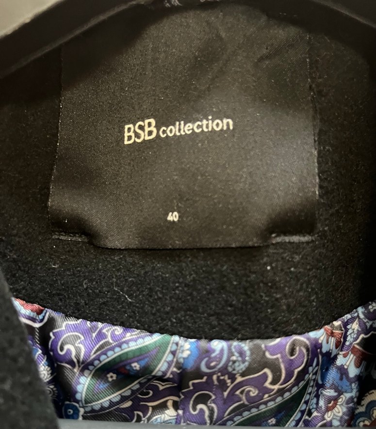 Bsb kaşe iki düğmeli kaban - Görsel 3