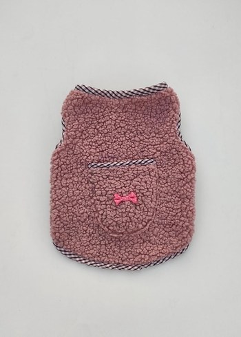 Pembe Tüylü Köpek Kıyafeti XL küçük ırk - Görsel 2