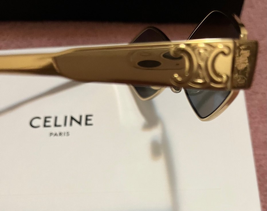 Celine Triomphe Metal Kadın Güneş Gözlüğü - Görsel 5