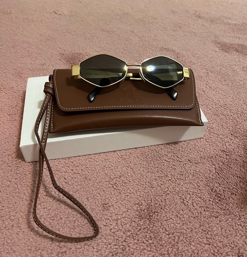 Celine Triomphe Metal Kadın Güneş Gözlüğü - Görsel 2