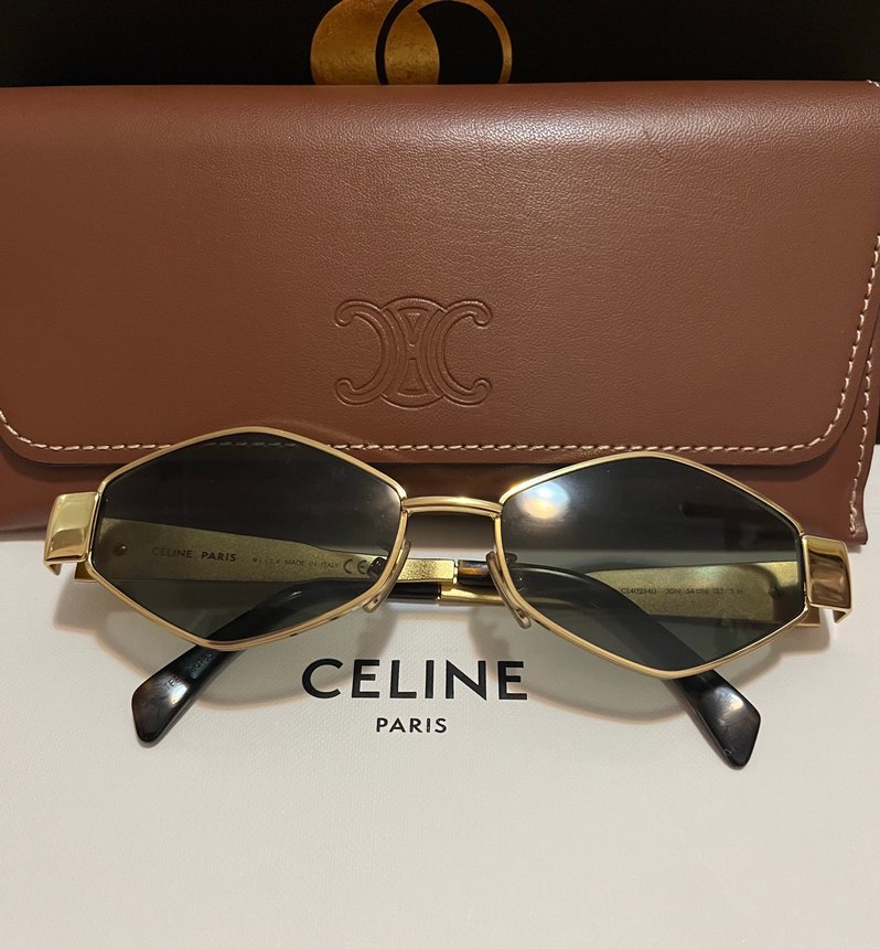 Celine Triomphe Metal Kadın Güneş Gözlüğü - Görsel 3